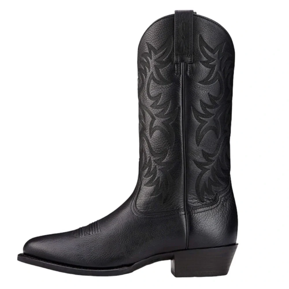 NEW Ariat R Toe Western Boot Black Size 12 D